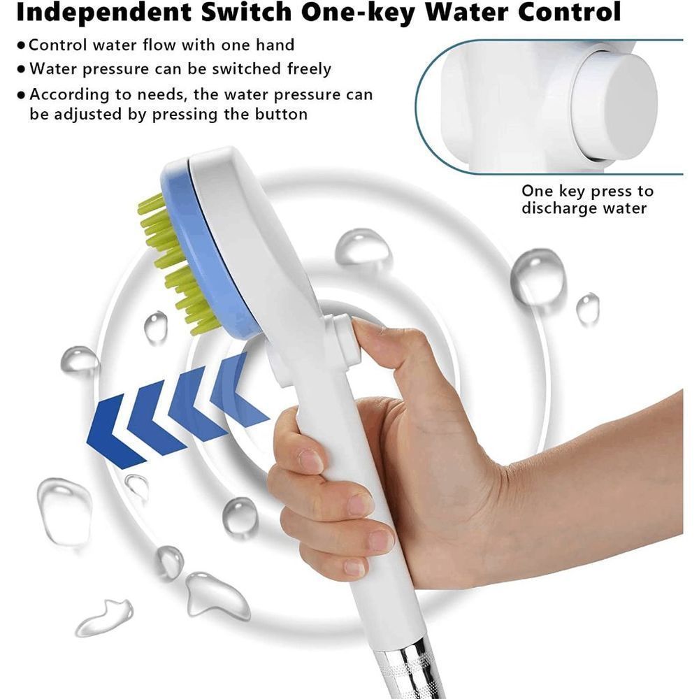 Pet Shower,Dog Combing Shower Sprayer with Hose & Diverter